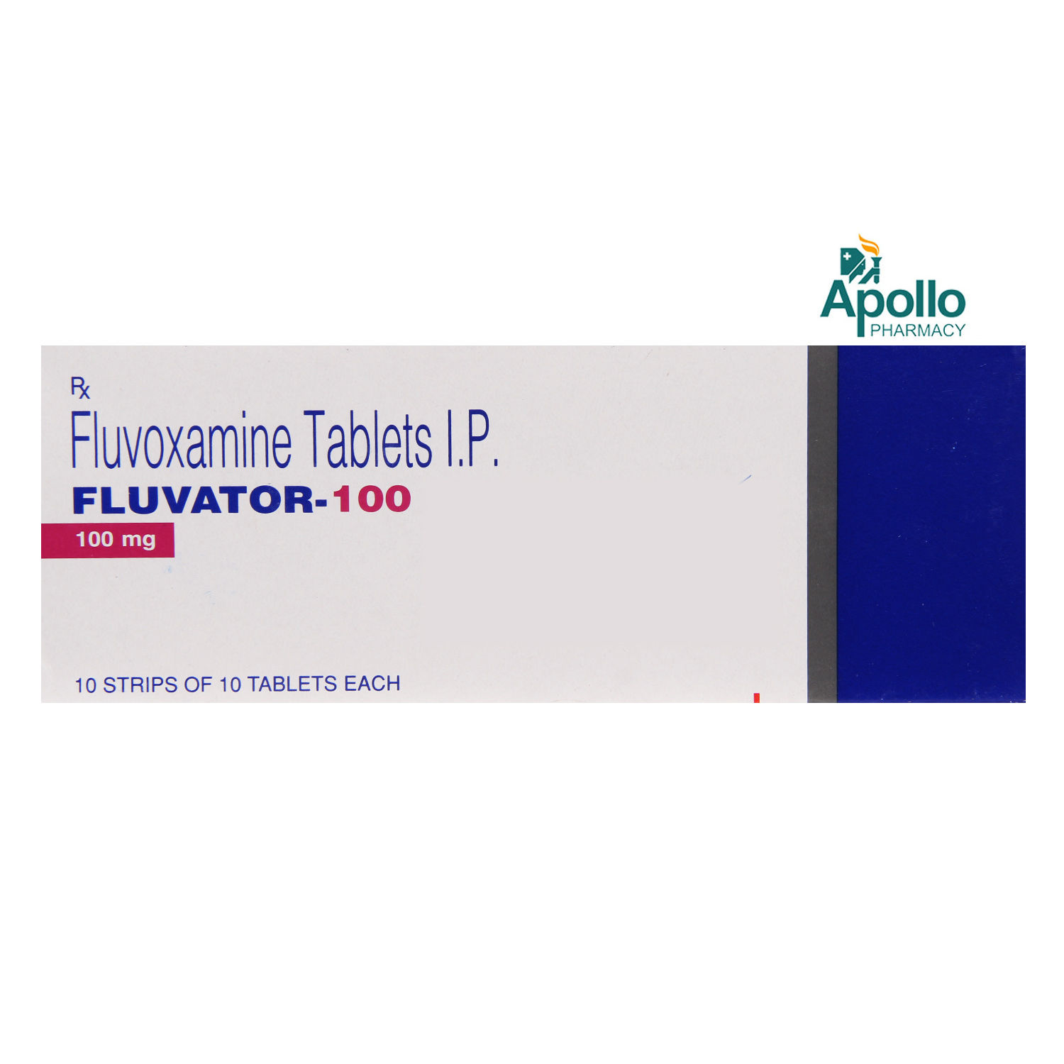 Buy Fluvator-100 Tablet 10's Online