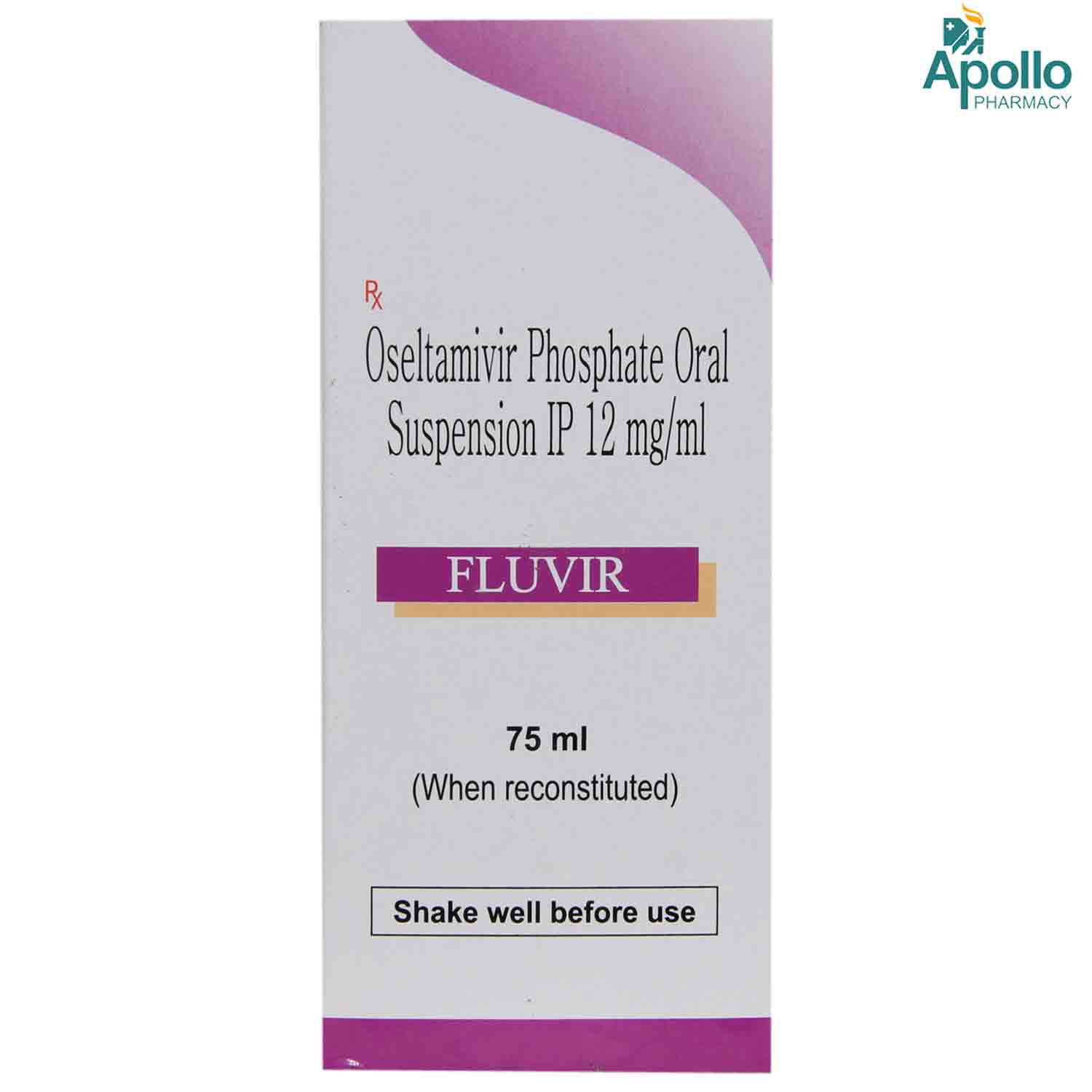 Fluvir Oral Suspension 75 ml, Pack of 1 Suspension Fluvir Oral Suspension 75 ml, Pack of 1 Suspension