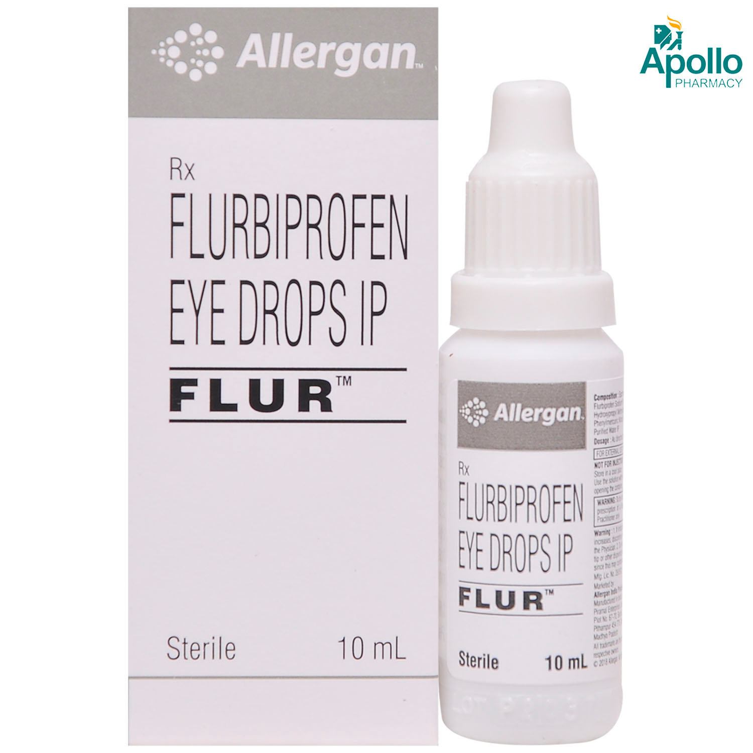 Flur Opthalmic Solution 10 ml, Pack of 1 Solution Flur Opthalmic Solution 10 ml, Pack of 1 Solution