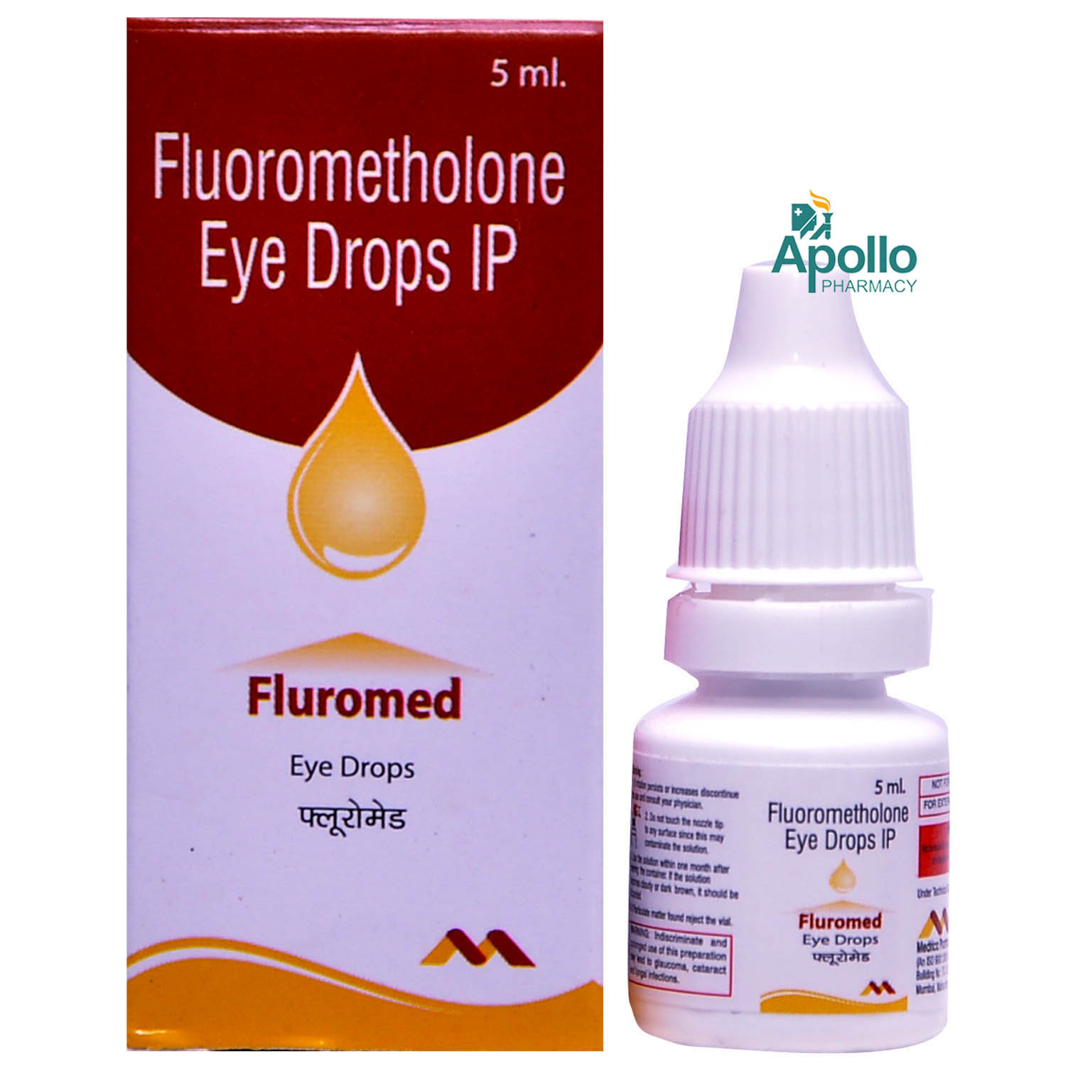 Fluromed Eye Drop 5 ml, Pack of 1 EYE DROPS Fluromed Eye Drop 5 ml, Pack of 1 EYE DROPS
