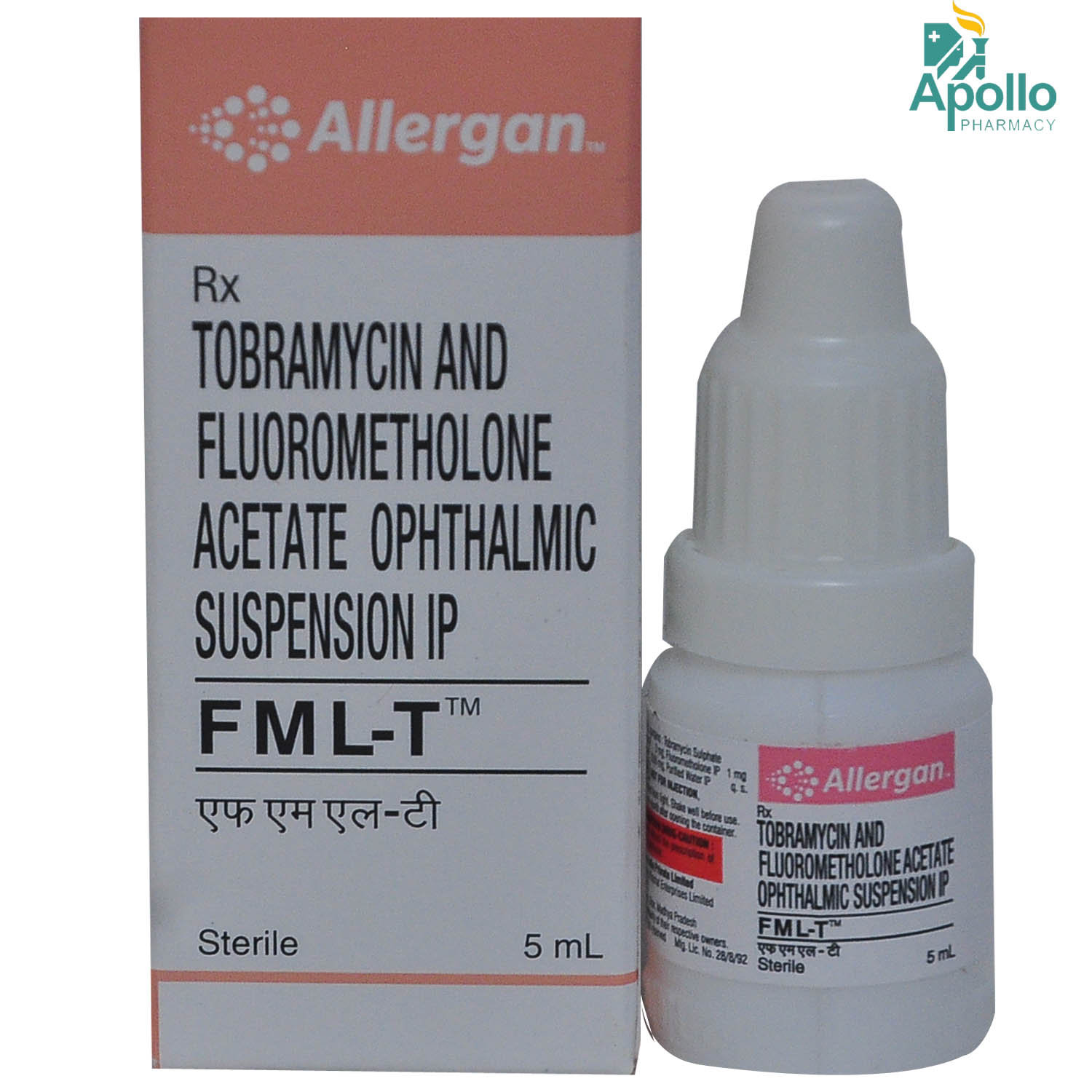 FML-T Eye Drops 5 ml, Pack of 1 FML-T Eye Drops 5 ml, Pack of 1