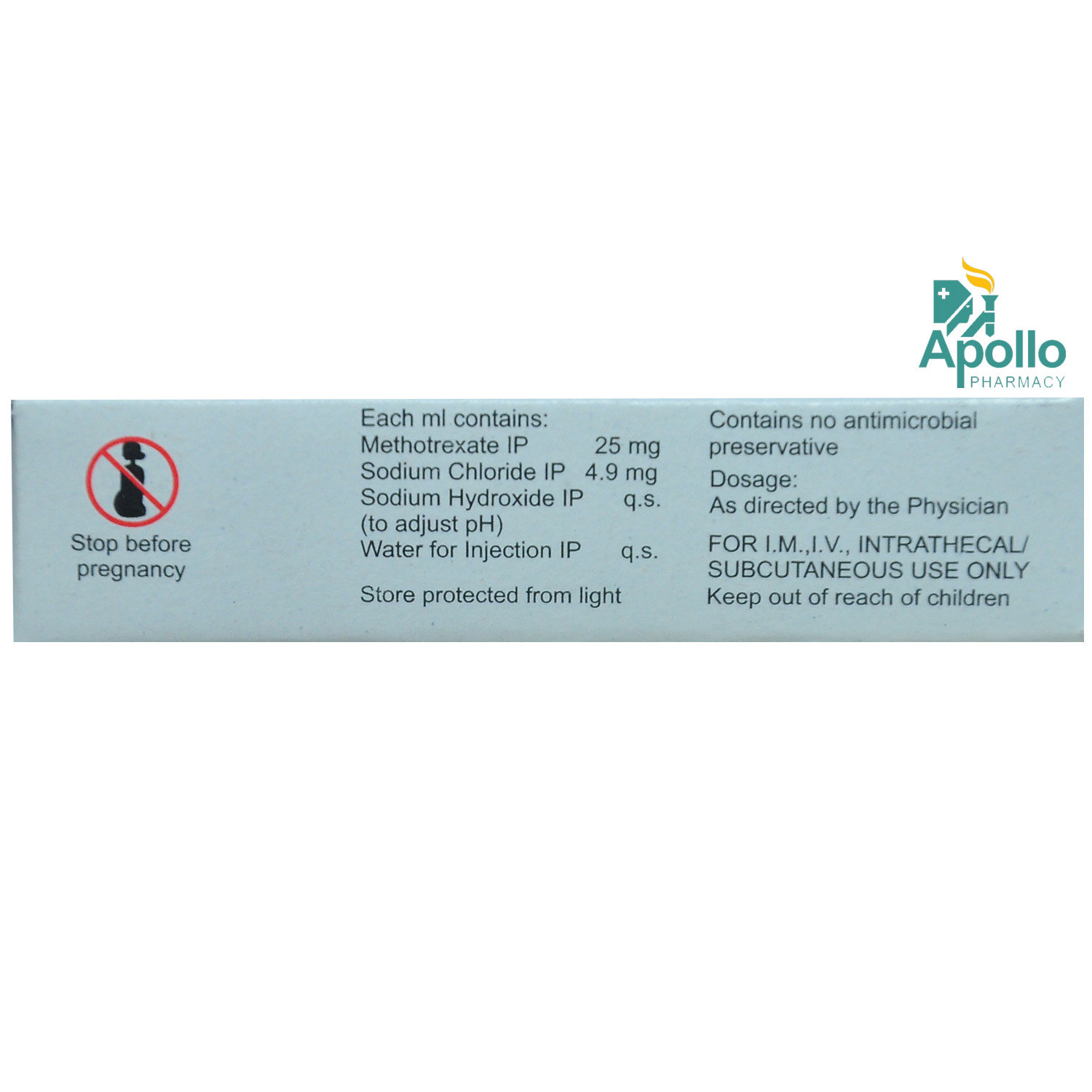 Folitrax-25 Injection 1 ml, Pack of 1 Injection Folitrax-25 Injection 1 ml, Pack of 1 Injection