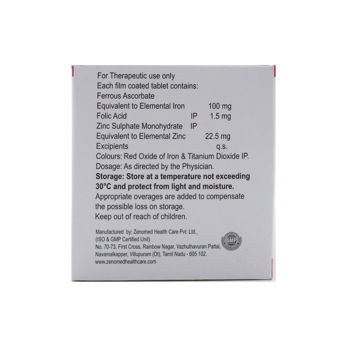 Folquick-F Tablet 10's, Pack of 10 TABLETS Folquick-F Tablet 10's, Pack of 10 TABLETS