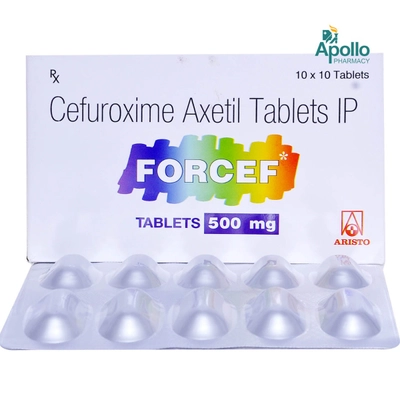 Forcef 500 mg Tablet 10's, Pack of 10 TABLETS