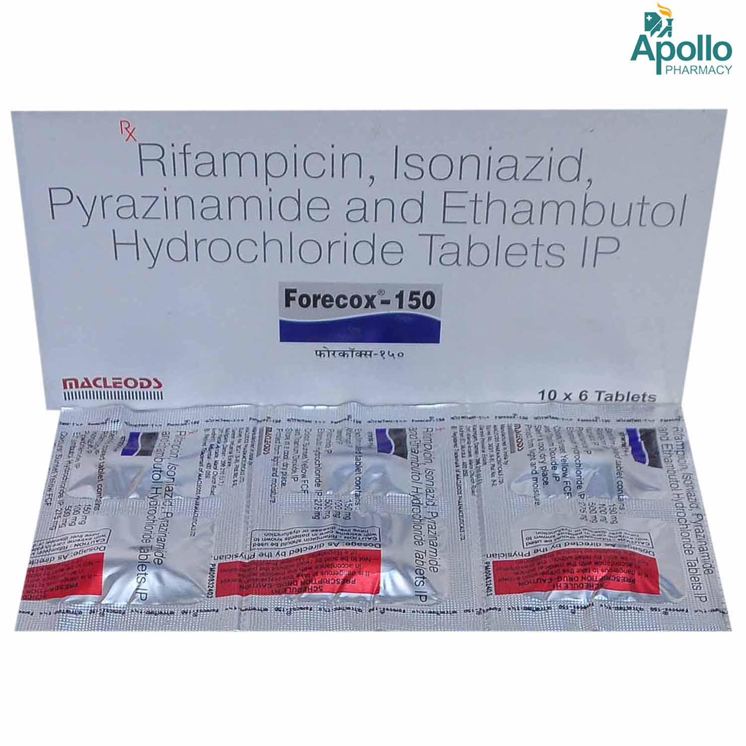 Forecox-150 Tablet 6's, Pack of 6 Forecox-150 Tablet 6's, Pack of 6