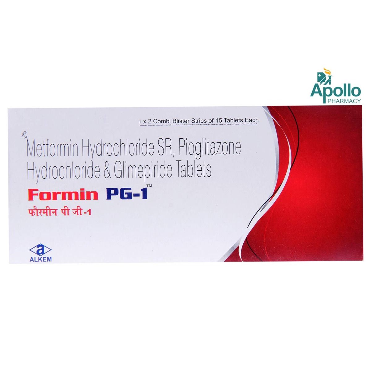 Buy Formin PG-1 Tablet 15's Online