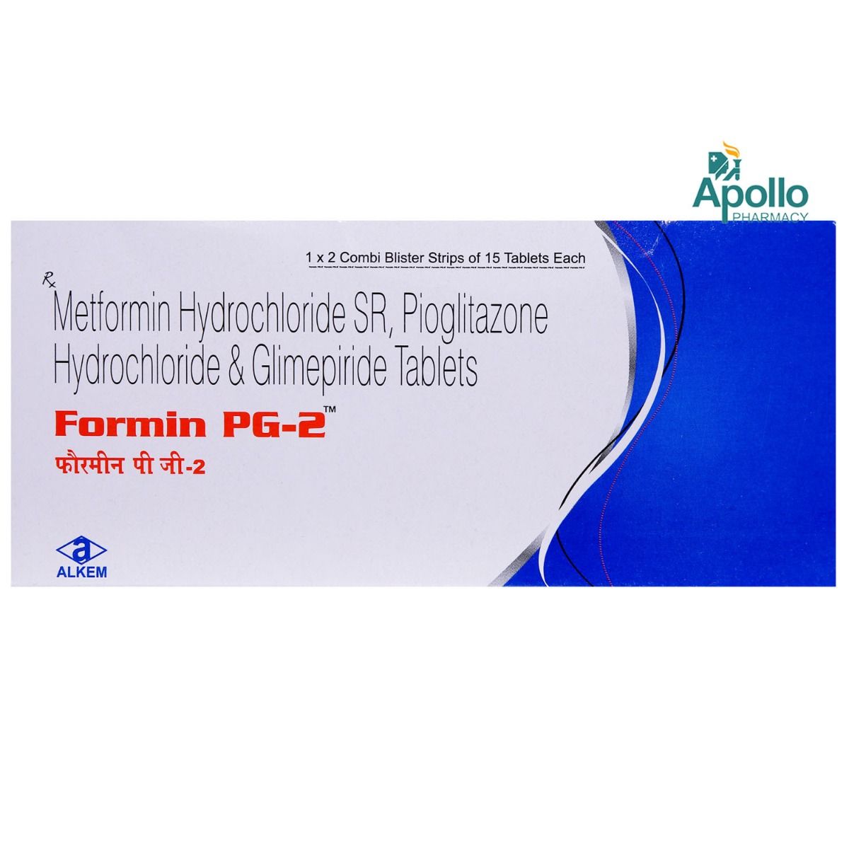 Buy Formin PG 2 Tablet 15's Online