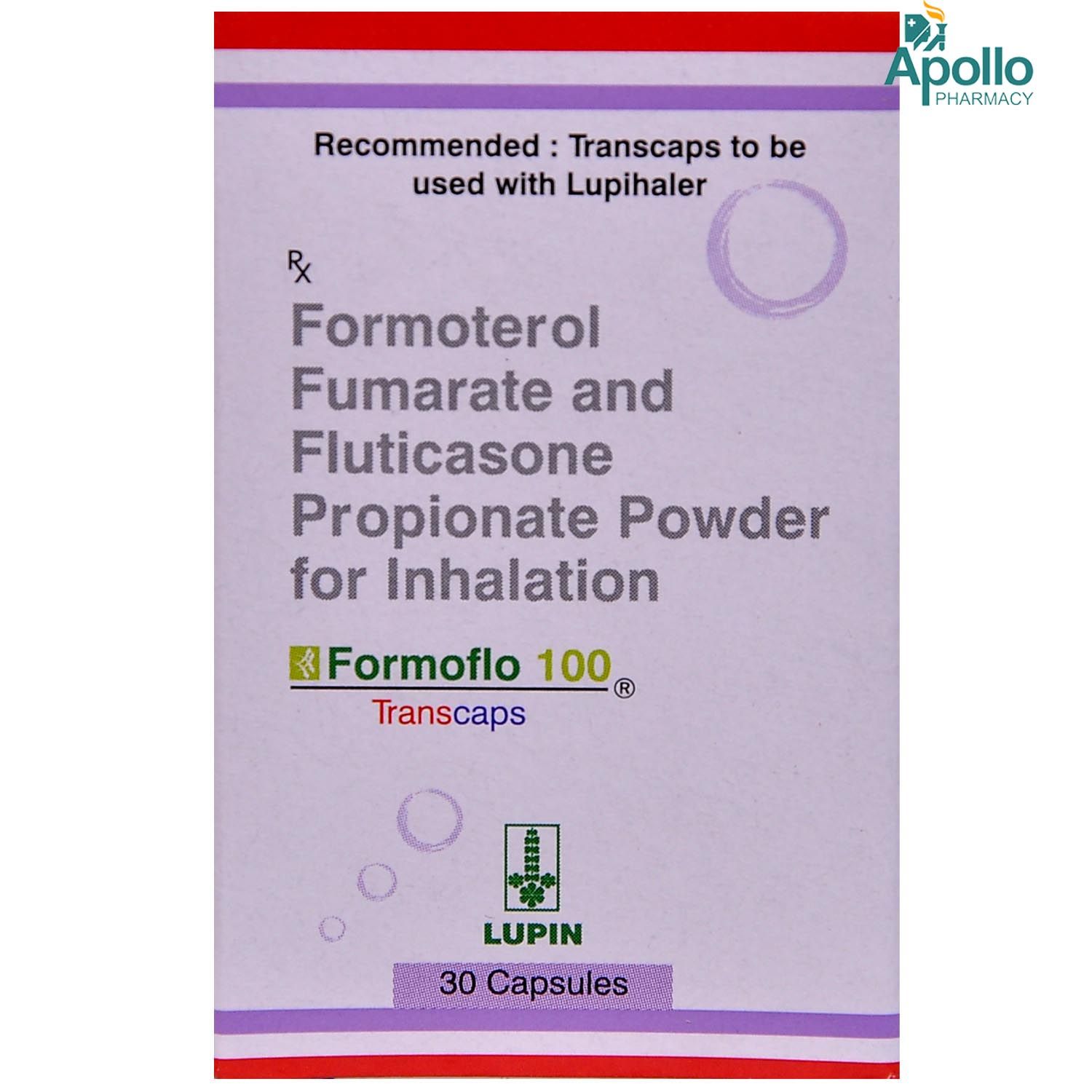 Buy Formoflo 100 Transcaps 30's Online