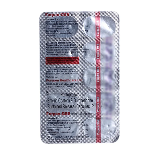 Forpan DSR Capsule 10's, Pack of 10