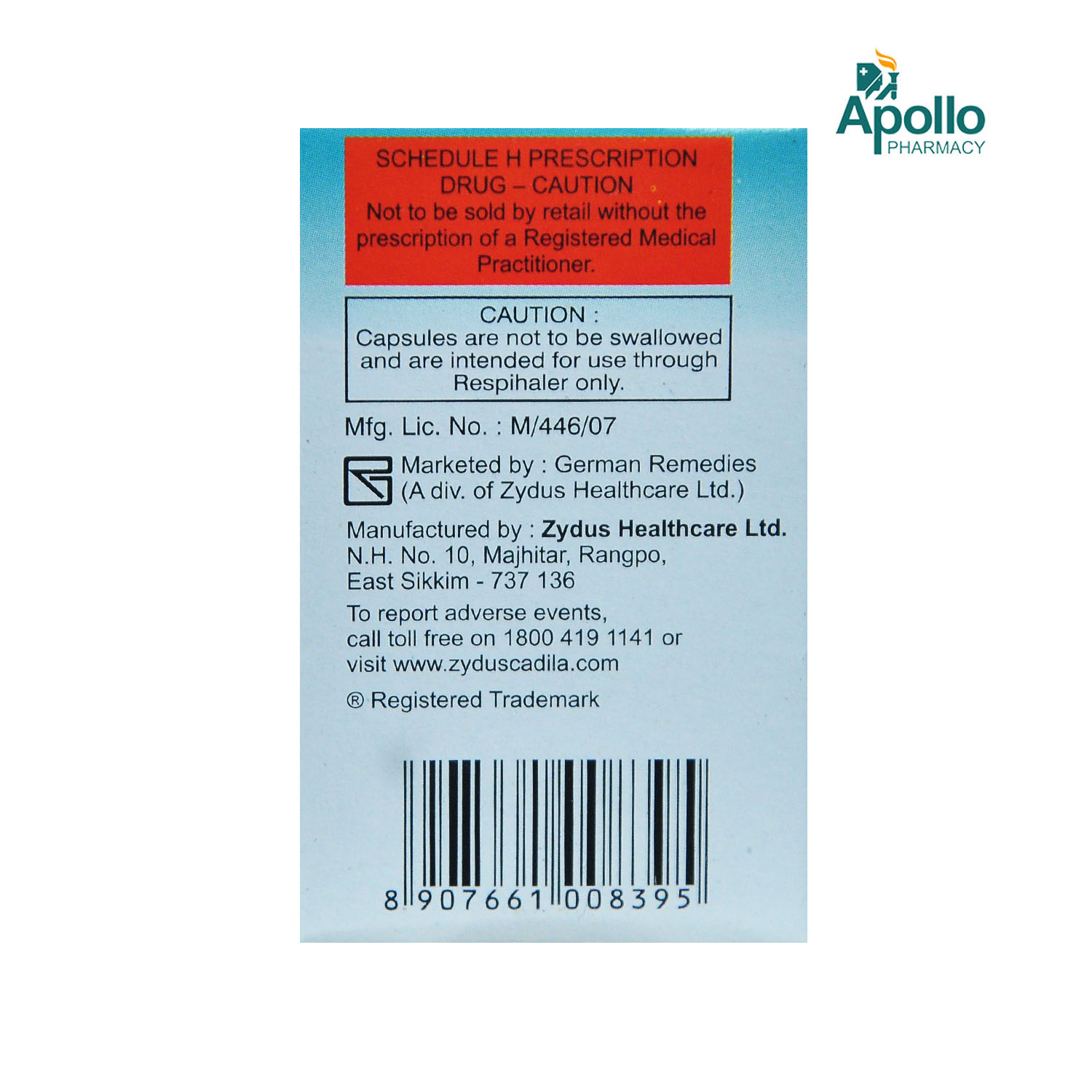 Formost 200 Respicaps 30's, Pack of 1 RESPICAP Formost 200 Respicaps 30's, Pack of 1 RESPICAP