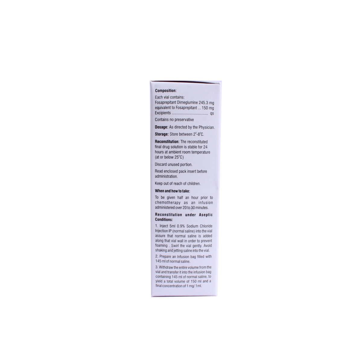 Fosapretero Injection 1's, Pack of 1 INJECTION Fosapretero Injection 1's, Pack of 1 INJECTION