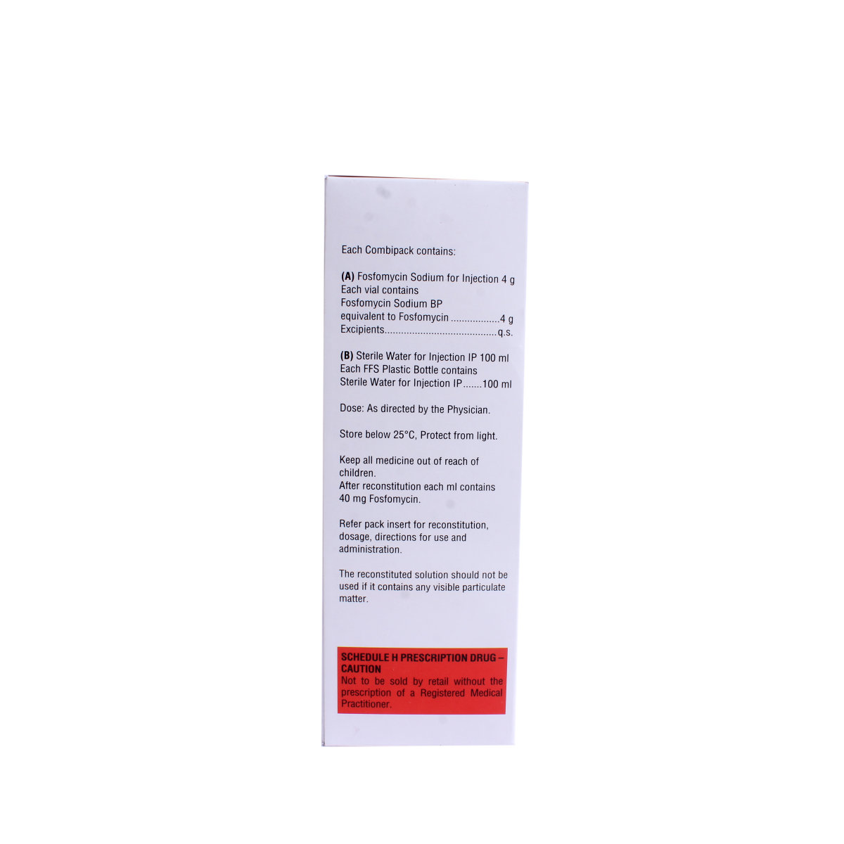 Fosfotas 4 gm Injection 1's, Pack of 1 Injection Fosfotas 4 gm Injection 1's, Pack of 1 Injection