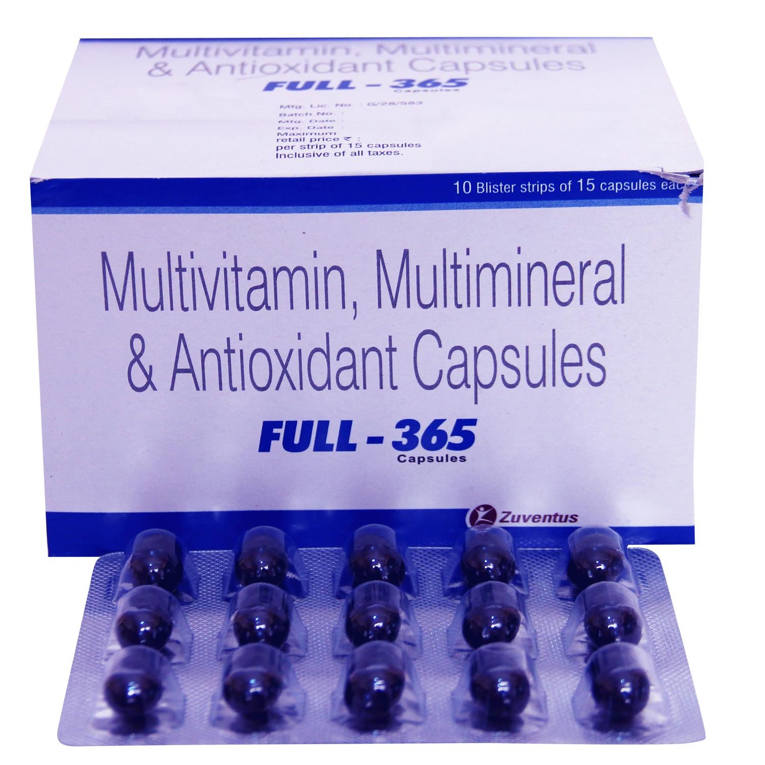 Full-365 Capsule 15's, Pack of 15 Full-365 Capsule 15's, Pack of 15