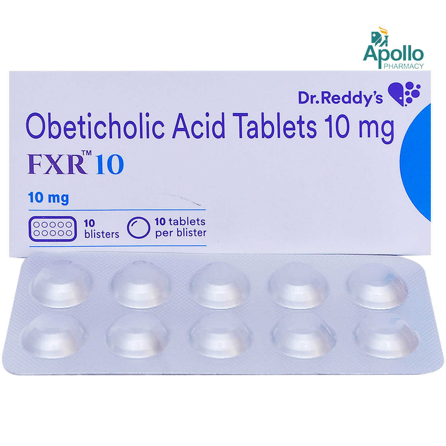 FXR 10 Tablet 10's, Pack of 10 TabletS FXR 10 Tablet 10's, Pack of 10 TabletS