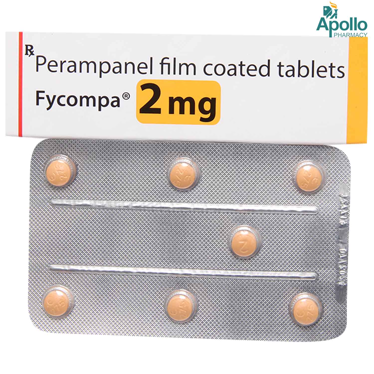 Buy Fycompa 2 Tablet 7's Online