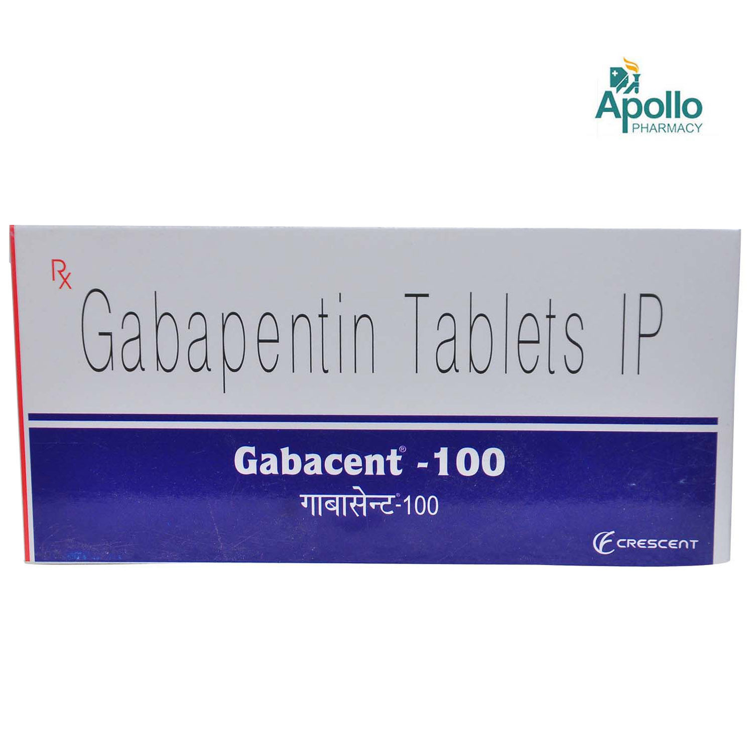 Buy Gabacent 100 mg Tablet 10's Online