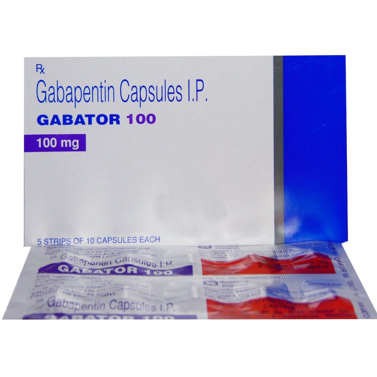 Gabator 100 mg Capsule 10's, Pack of 10 CAPSULES Gabator 100 mg Capsule 10's, Pack of 10 CAPSULES