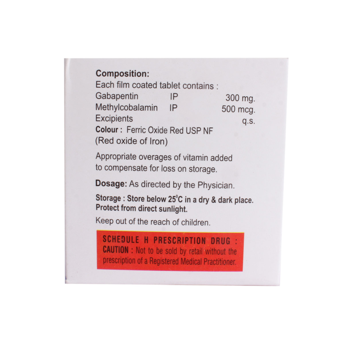 Gabon M Tablet 10's, Pack of 10 TABLETS Gabon M Tablet 10's, Pack of 10 TABLETS