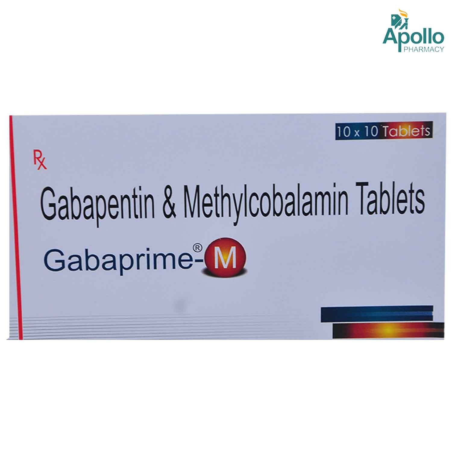 Gabaprime-M Tablet 10's, Pack of 10 TABLETS Gabaprime-M Tablet 10's, Pack of 10 TABLETS