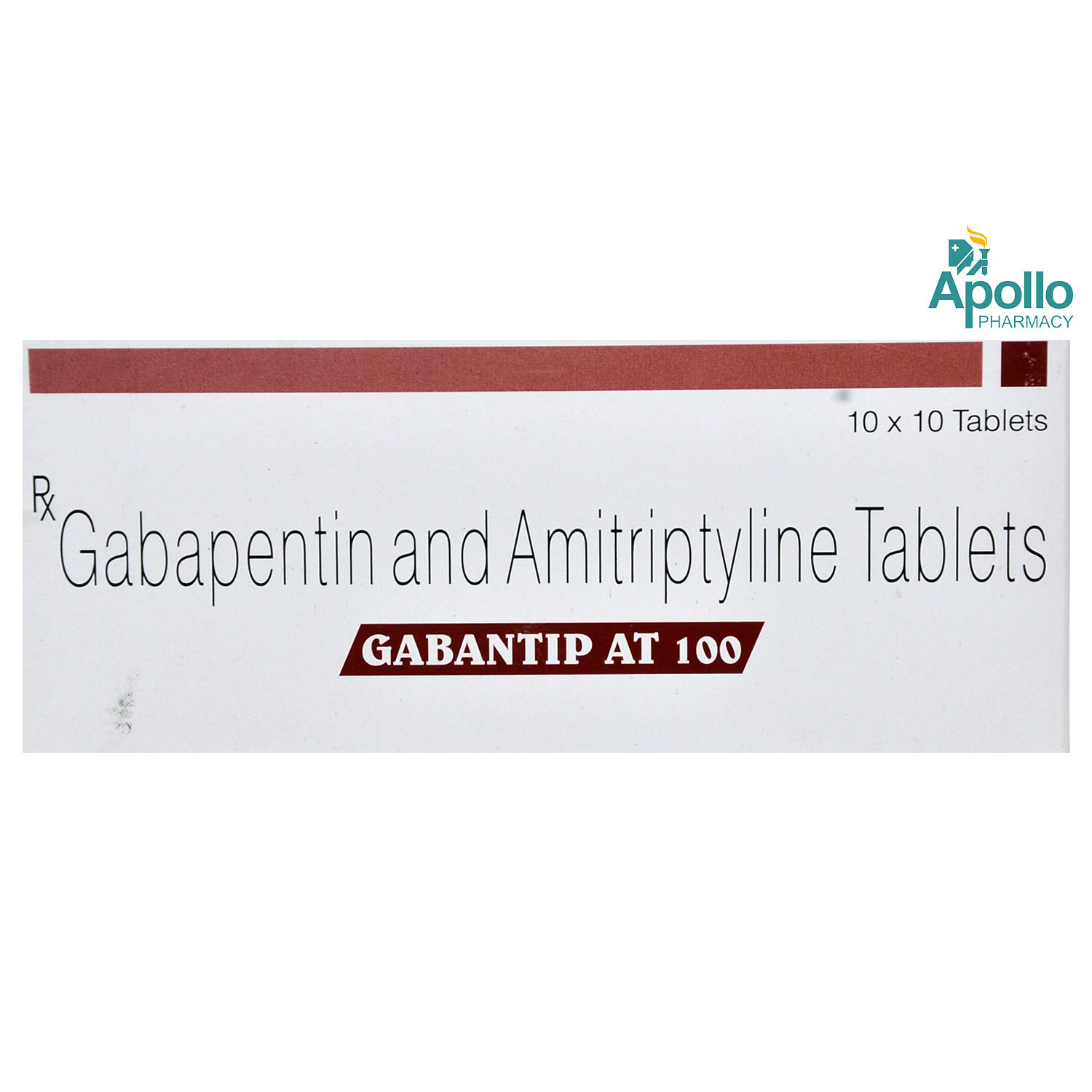 Gabantip AT 100 Tablet 10's, Pack of 10 TABLETS Gabantip AT 100 Tablet 10's, Pack of 10 TABLETS