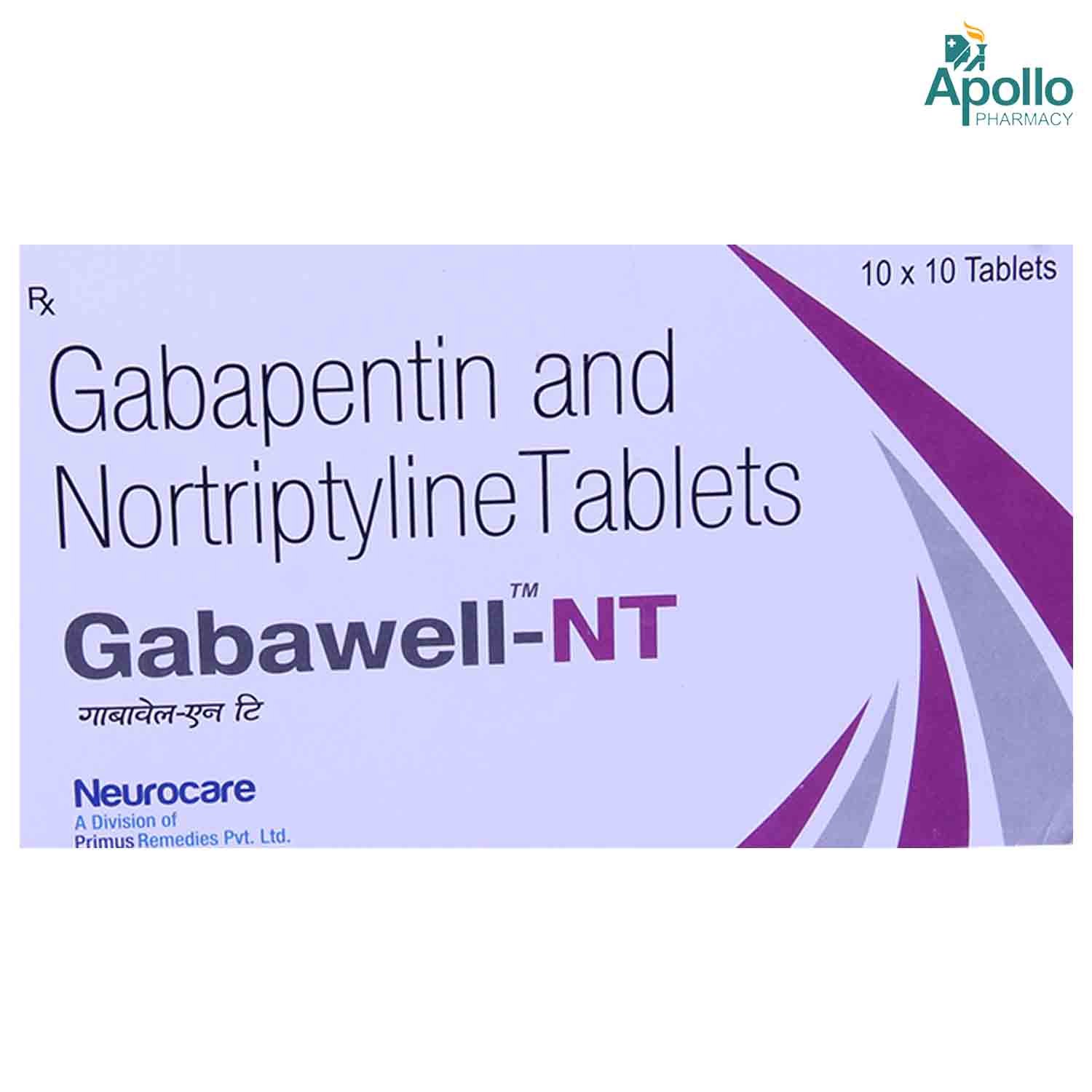 Gabawell-NT Tablet 10's, Pack of 10 TabletS Gabawell-NT Tablet 10's, Pack of 10 TabletS