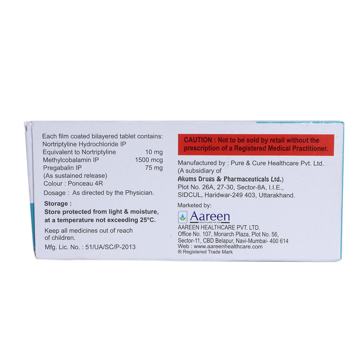 Gabafix NT Tablet 10's, Pack of 10 Gabafix NT Tablet 10's, Pack of 10