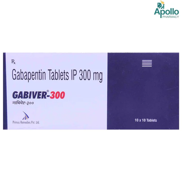Gabiver-300 Tablet 10's, Pack of 10 TABLETS