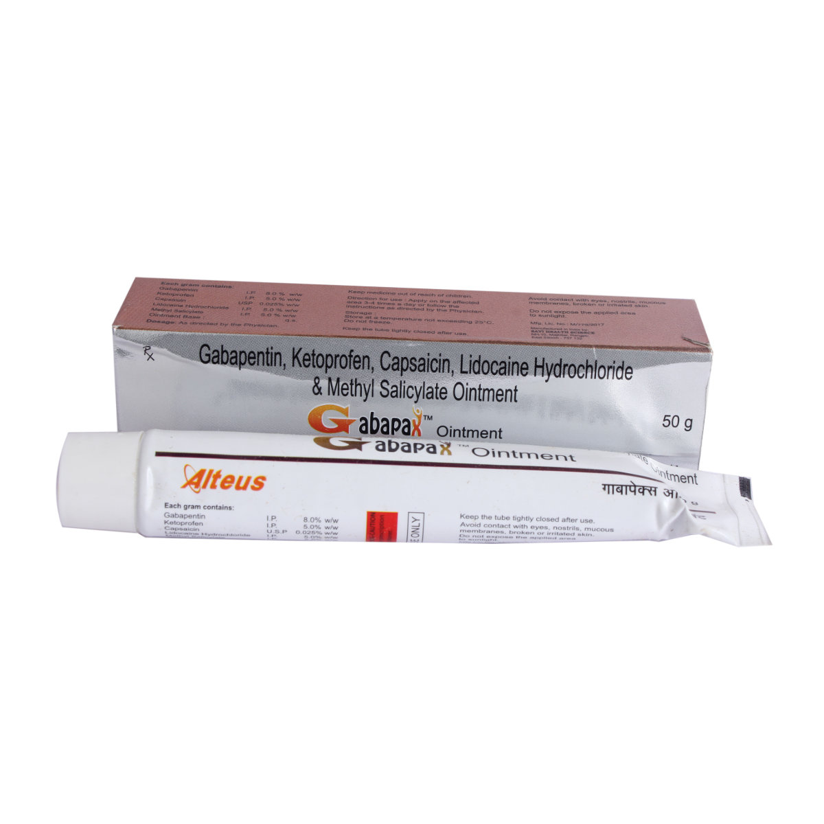 Gabapax Ointment 50 gm, Pack of 1 OINTMENT Gabapax Ointment 50 gm, Pack of 1 OINTMENT