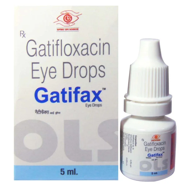 Gatifax Eye Drops 5 ml, Pack of 1 Drops
