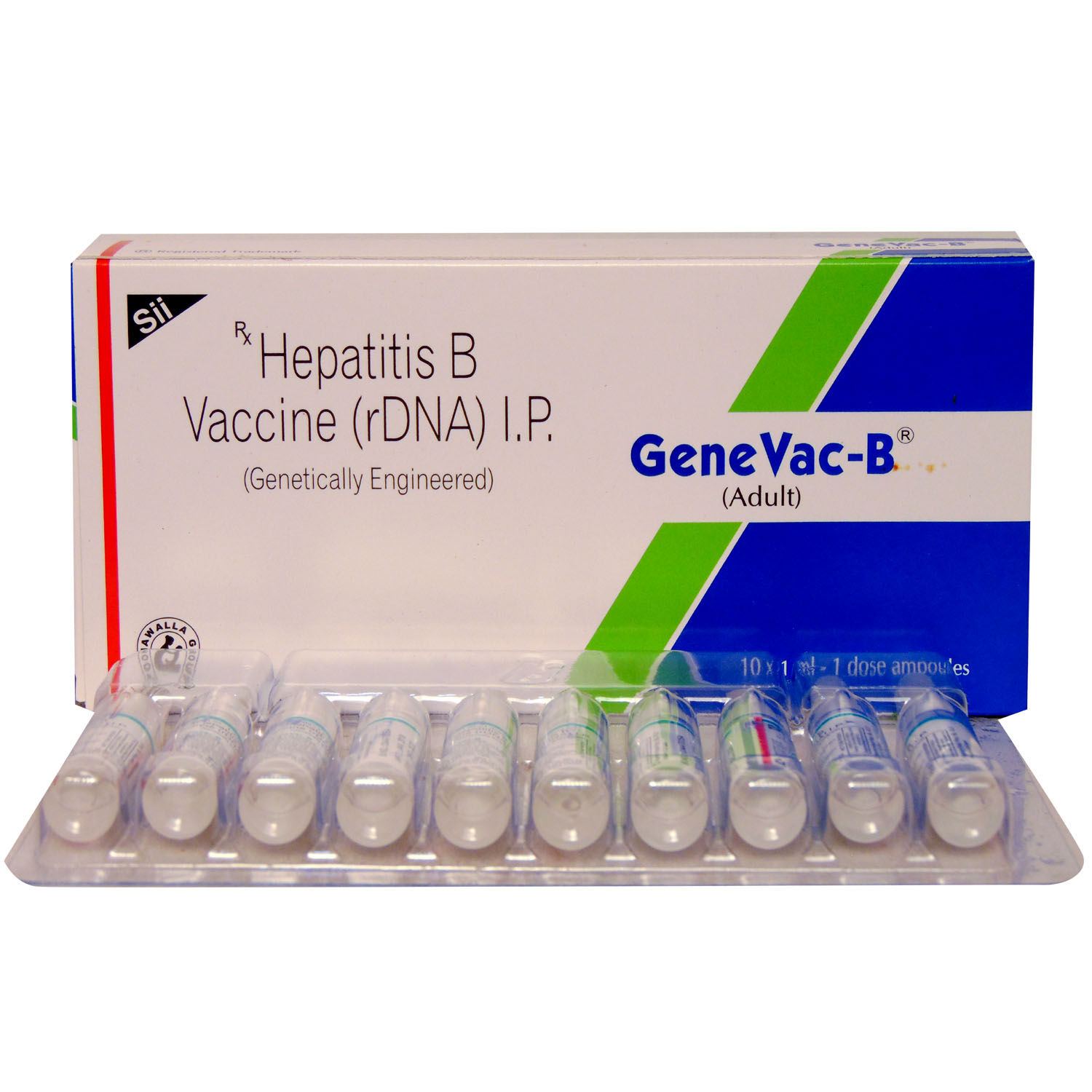 Buy GENEVAC B (ADULT) INJECTION 10ML Online