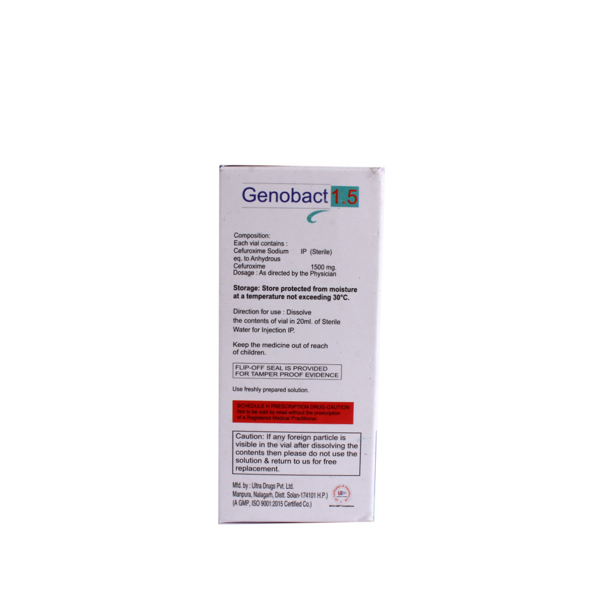 Genobact 1.5Gm Inj, Pack of 1 Injection Genobact 1.5Gm Inj, Pack of 1 Injection