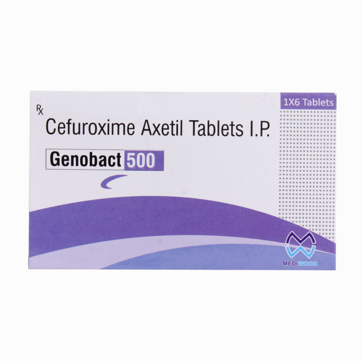 Genobact 500 Tablet 6's, Pack of 6 TABLETS Genobact 500 Tablet 6's, Pack of 6 TABLETS