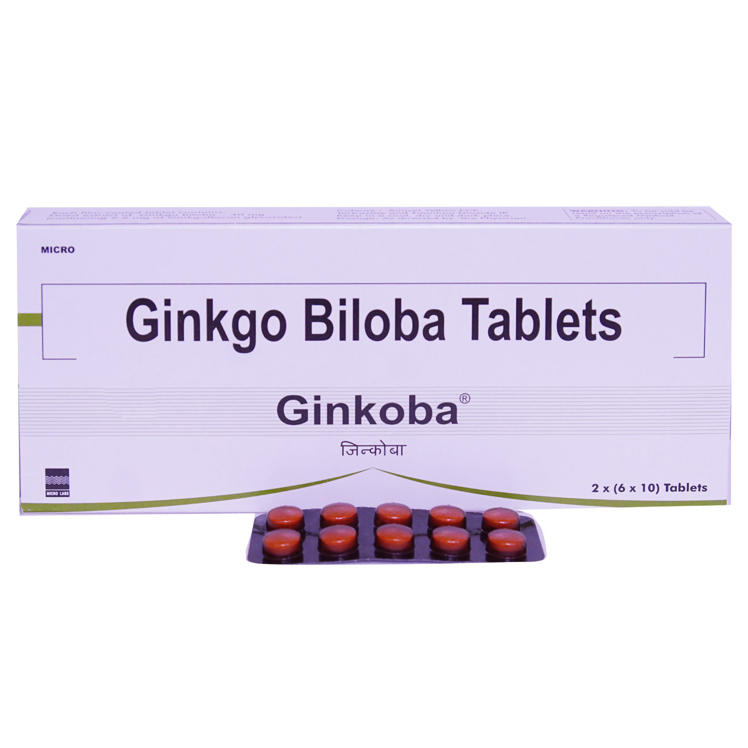 Ginkoba Tablet 10's, Pack of 10 TABLETS Ginkoba Tablet 10's, Pack of 10 TABLETS