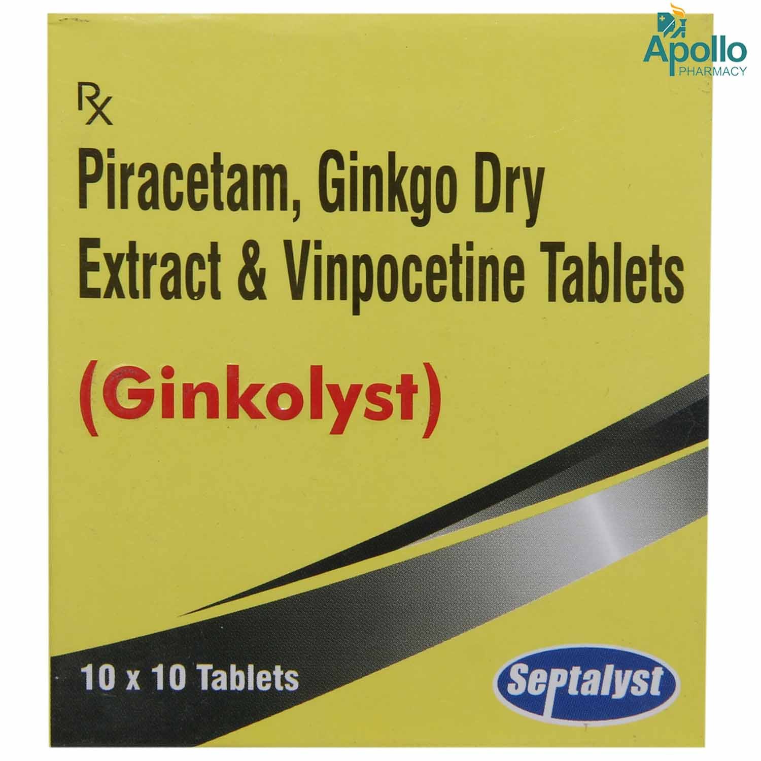Ginkolyst Tablet 10's, Pack of 10 Ginkolyst Tablet 10's, Pack of 10