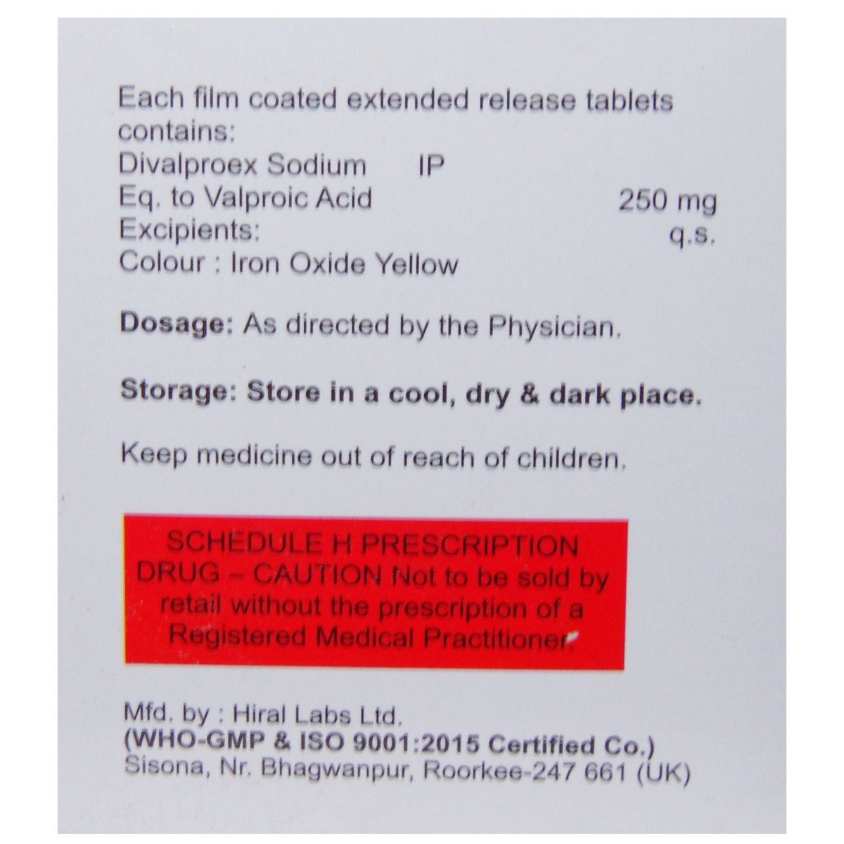 GLARIKOT ER 250MG TABLET 10'S, Pack of 10 TabletS GLARIKOT ER 250MG TABLET 10'S, Pack of 10 TabletS