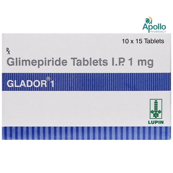 Glador 1 Tablet 15's, Pack of 15 TABLETS