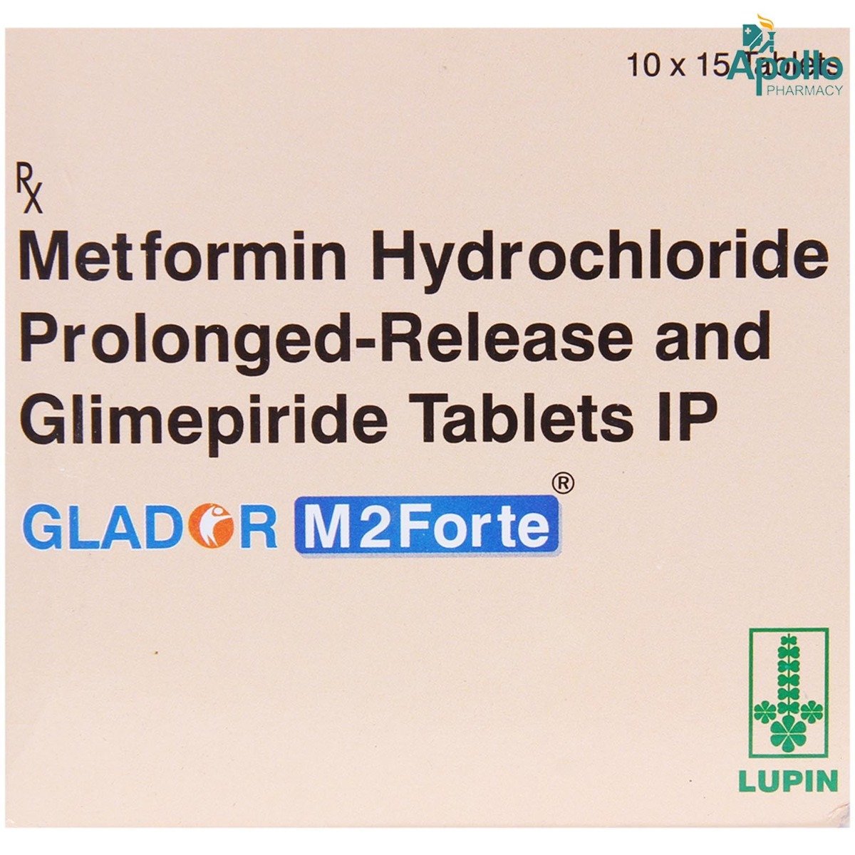 Glador M2 Forte Tablet 15's, Pack of 15 TABLETS Glador M2 Forte Tablet 15's, Pack of 15 TABLETS