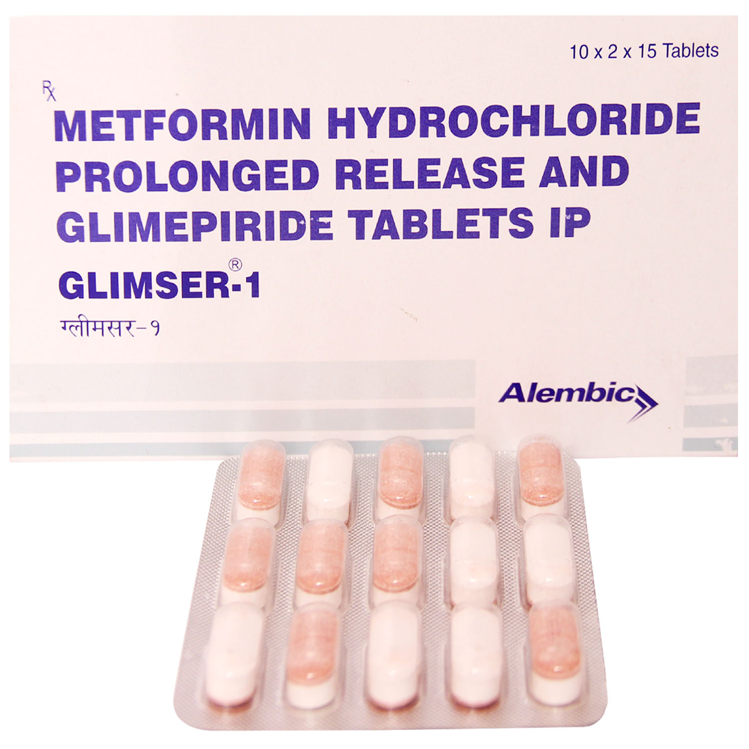 Glimser 1 Tablet 15's, Pack of 15 TABLETS Glimser 1 Tablet 15's, Pack of 15 TABLETS