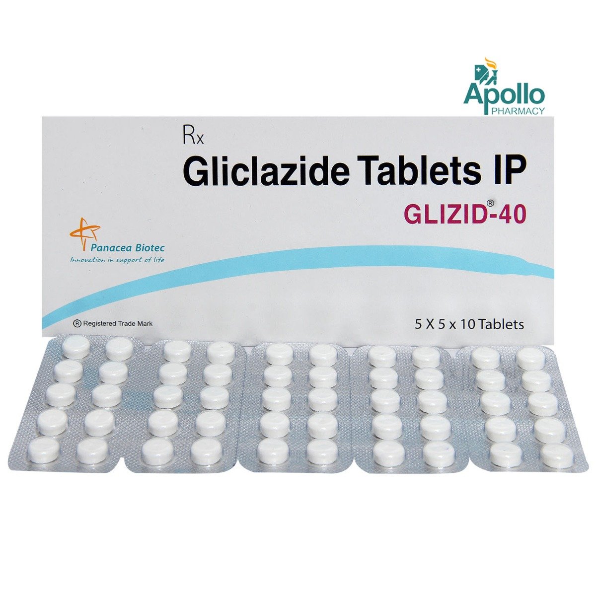 Glizid 40 Tablet 10's, Pack of 10 TABLETS Glizid 40 Tablet 10's, Pack of 10 TABLETS