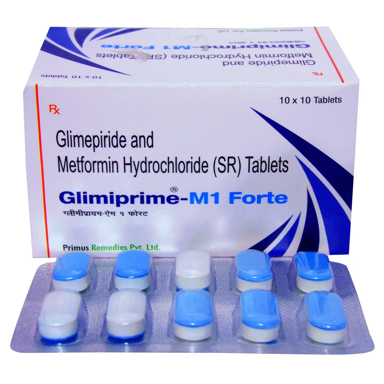 Glimiprime-M 1 Forte Tablet 10's, Pack of 10 TABLETS Glimiprime-M 1 Forte Tablet 10's, Pack of 10 TABLETS