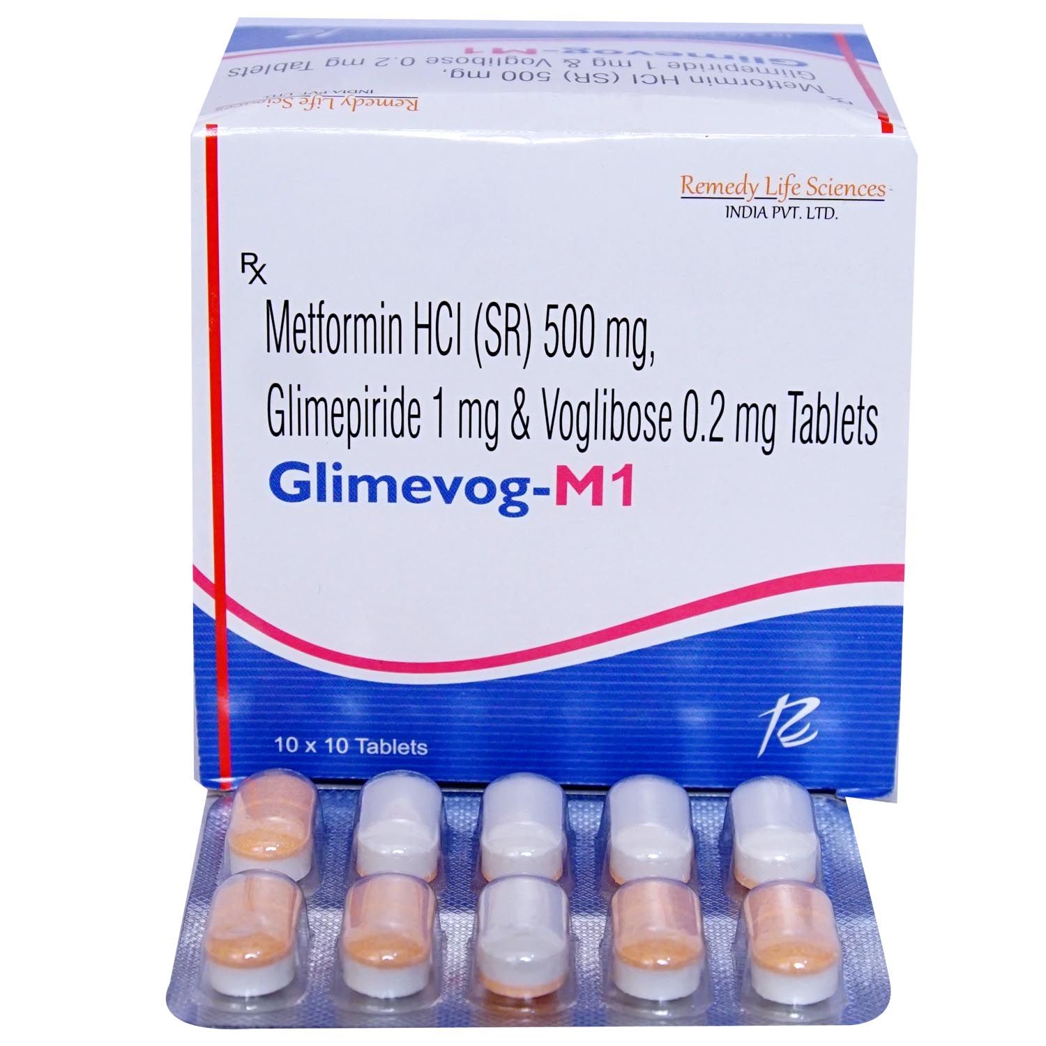 Buy Glimevog-M1 Tablet 10's Online