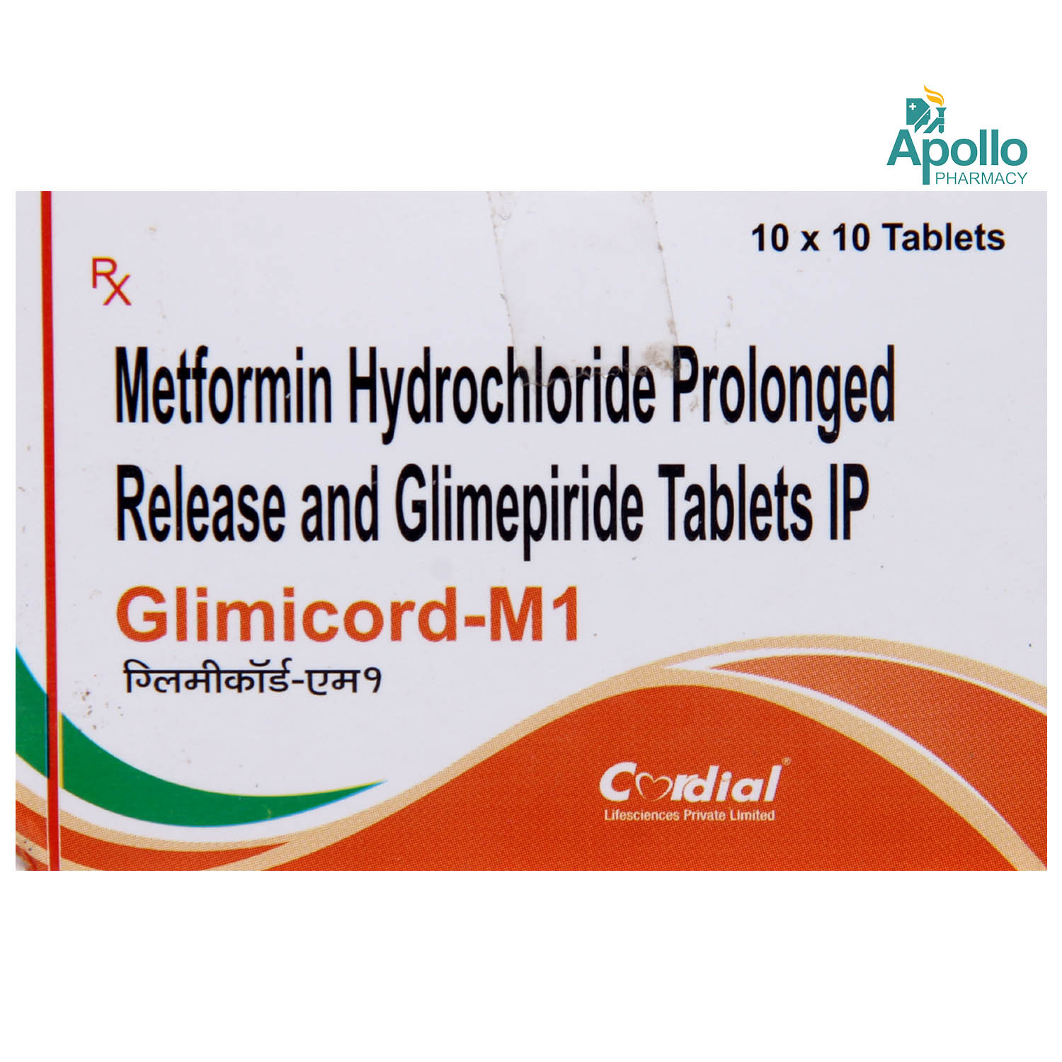 Glimicord-M1 Tablet 10's, Pack of 10 TABLETS Glimicord-M1 Tablet 10's, Pack of 10 TABLETS