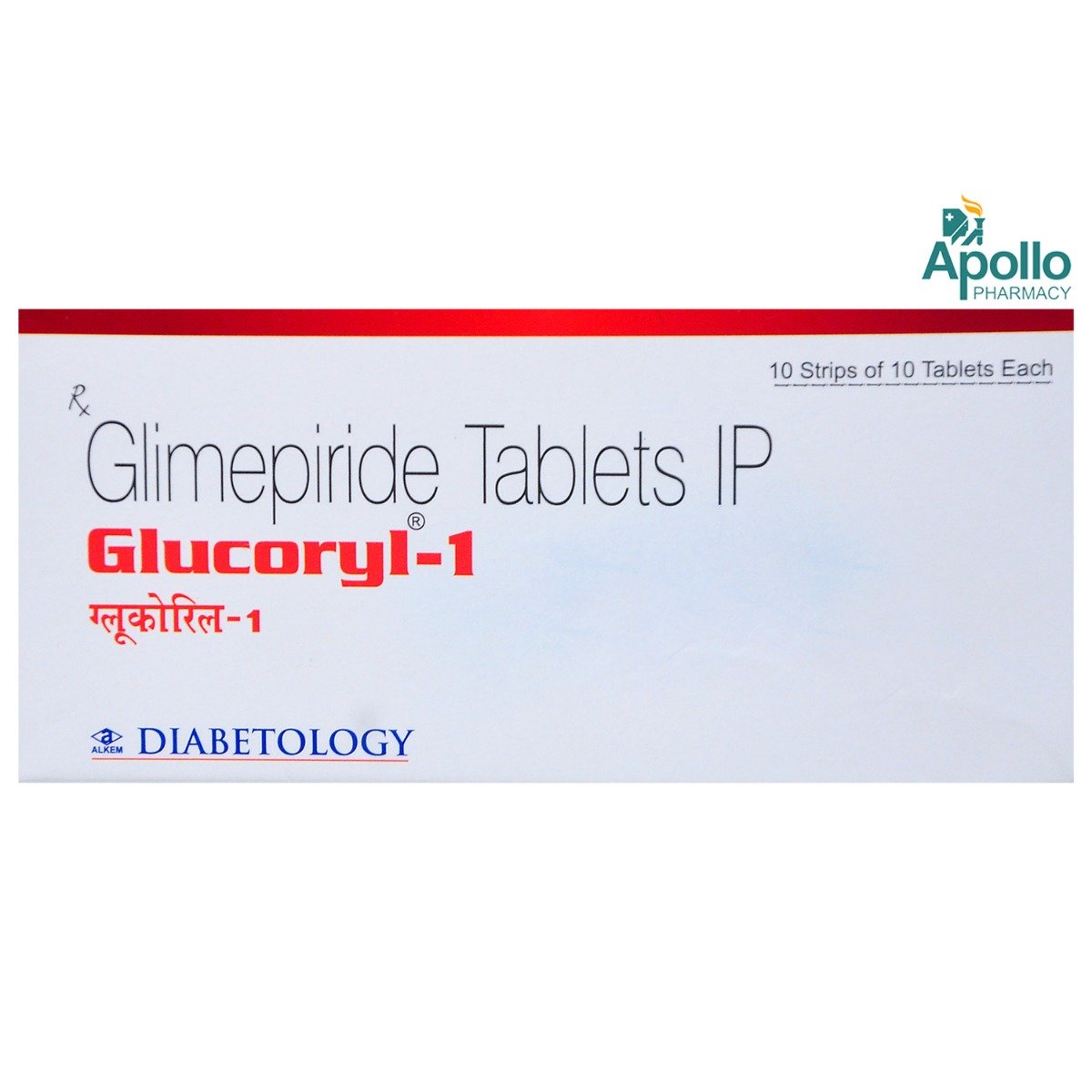 Glucoryl-1 Tablet 10's, Pack of 10 TabletS Glucoryl-1 Tablet 10's, Pack of 10 TabletS