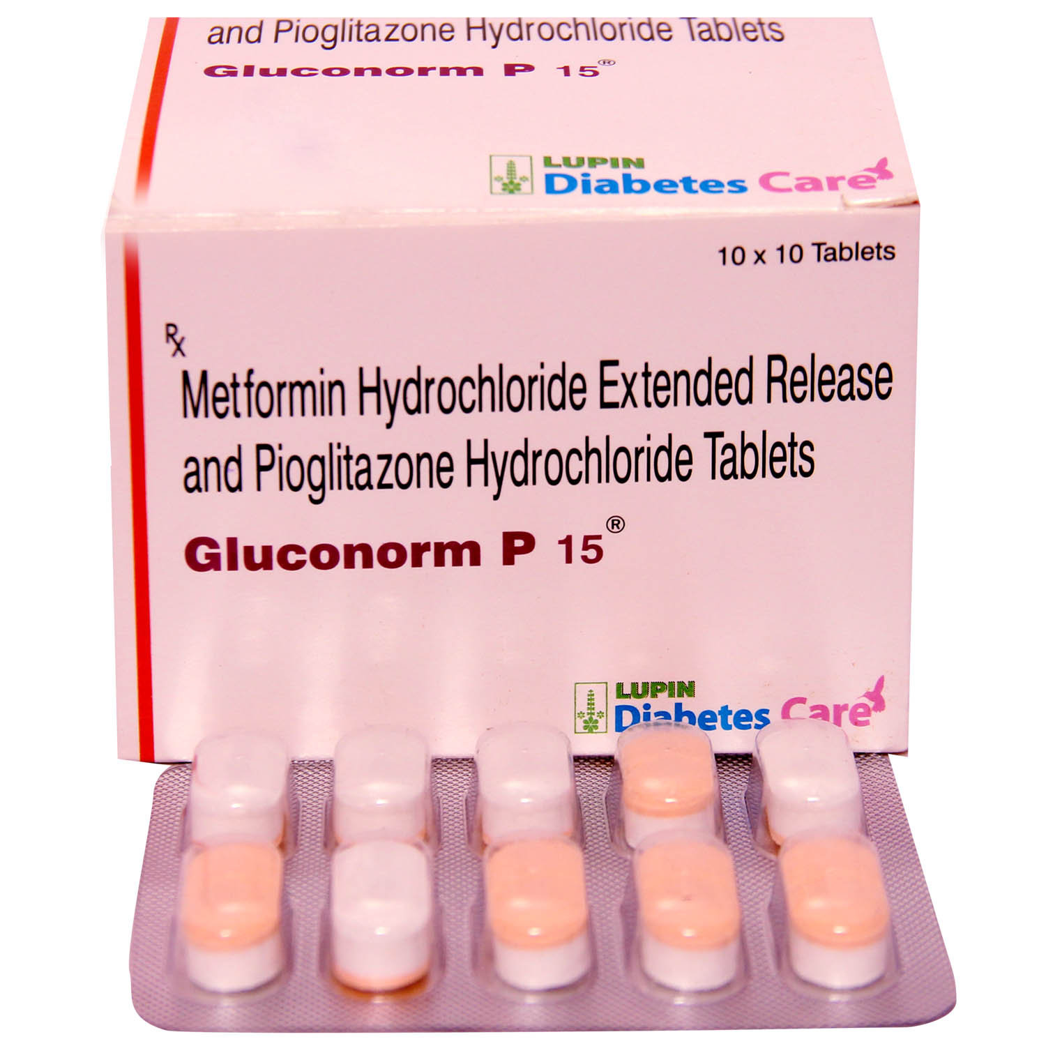 Gluconorm P 15 Tablet 10's, Pack of 10 TABLETS Gluconorm P 15 Tablet 10's, Pack of 10 TABLETS