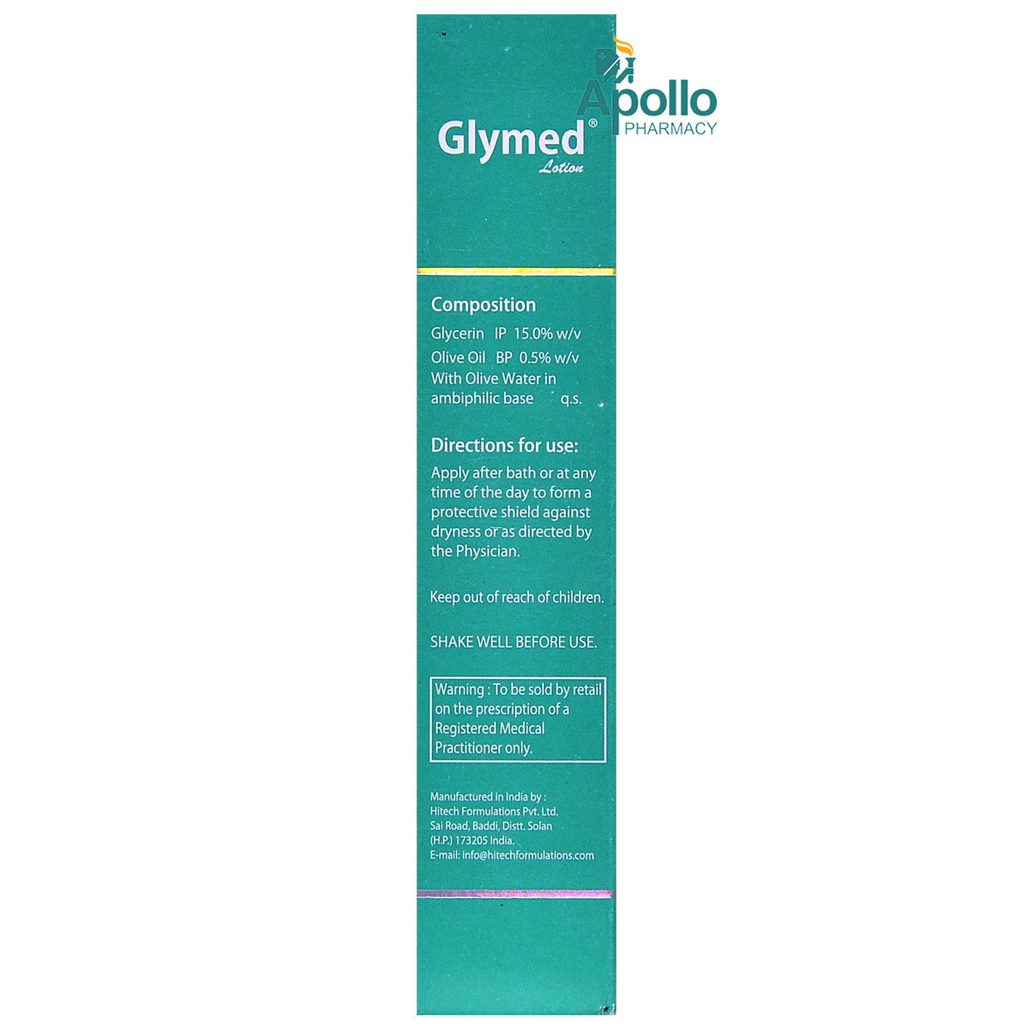 Glymed Lotion 100 ml, Pack of 1 Glymed Lotion 100 ml, Pack of 1
