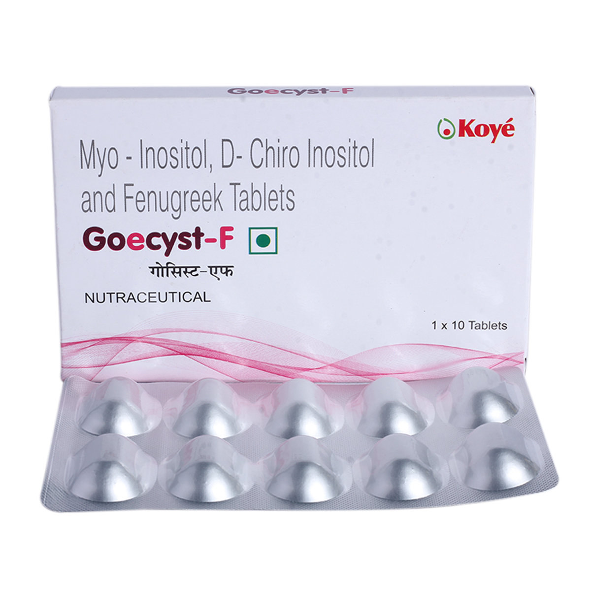 Goecyst-F Tablet 10's, Pack of 10 Goecyst-F Tablet 10's, Pack of 10