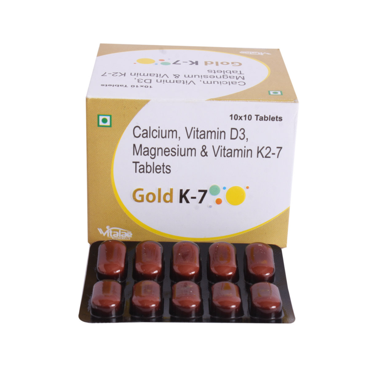 Gold K-7 Tablet 10's, Pack of 10 TabletS Gold K-7 Tablet 10's, Pack of 10 TabletS