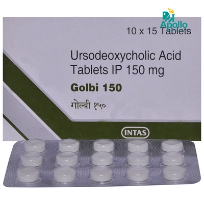 Golbi 150 Tablet 15's, Pack of 15 TabletS