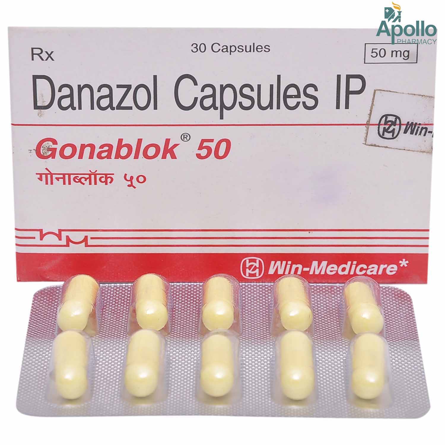 Gonablok 50 Capsule 10's, Pack of 10 CapsuleS Gonablok 50 Capsule 10's, Pack of 10 CapsuleS