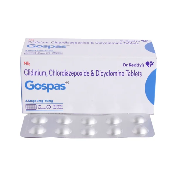 Gospas 2.5/5/10 mg Tablet 10's, Pack of 10 TABLETS